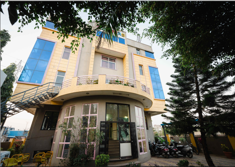 Colours School campus building with modern educational facilities