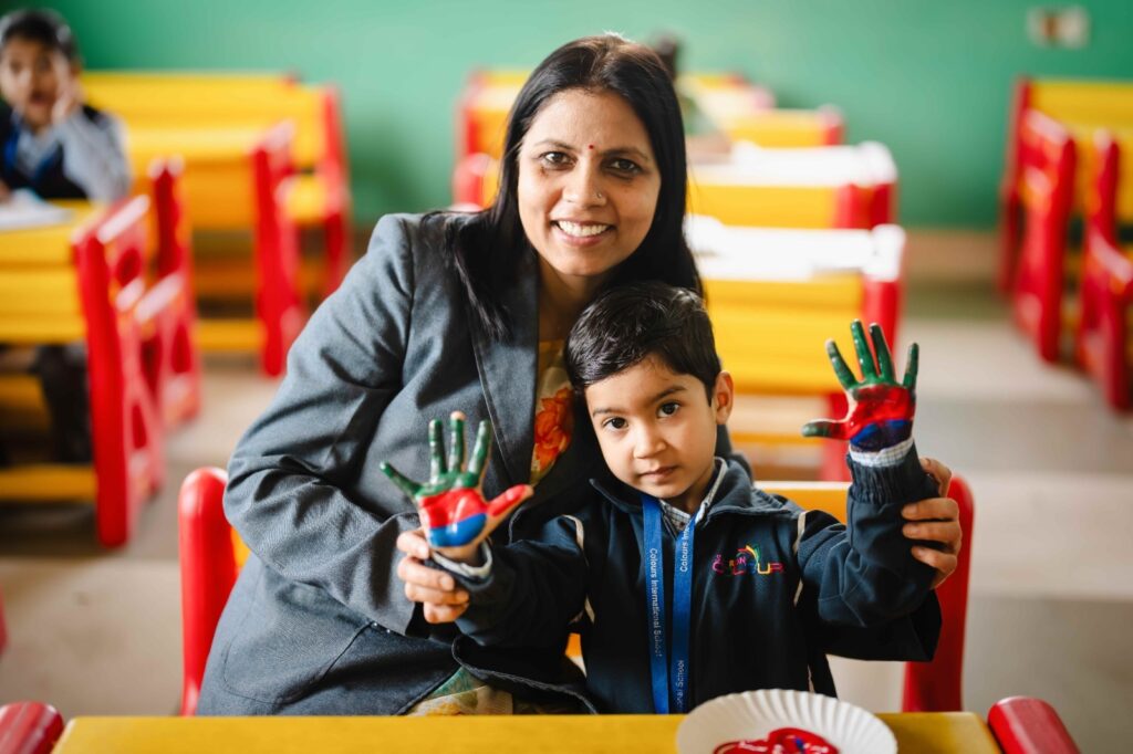 Students activities at Colours International School Jaipur